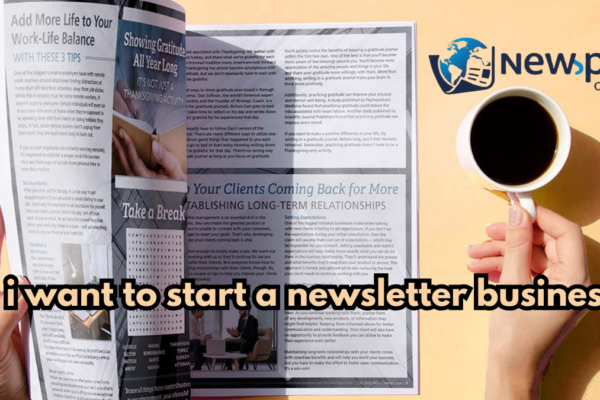 i want to start a newsletter business